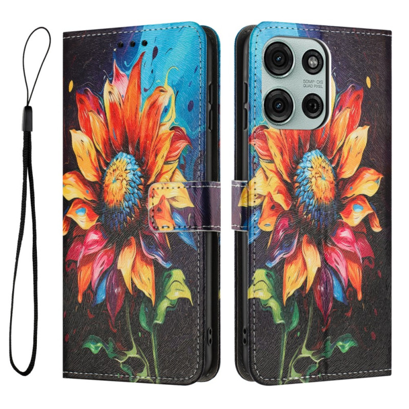 Housse Moto G86 5G / G86 Power 5G Motif Tournesol
