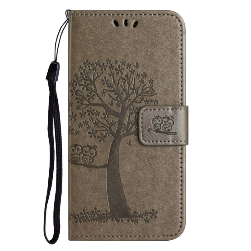 Housse Moto G86 5G / G86 Power 5G Arbre aux Hiboux