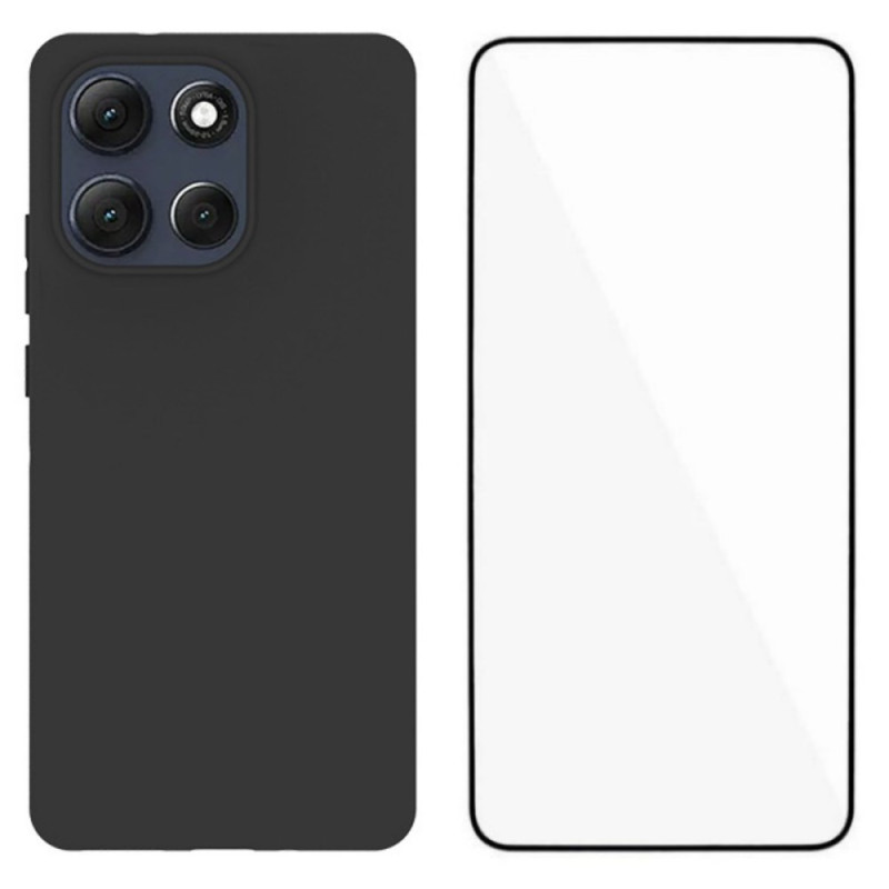 Coque Moto G86 Power 5G Silicone avec Protecteur Écran