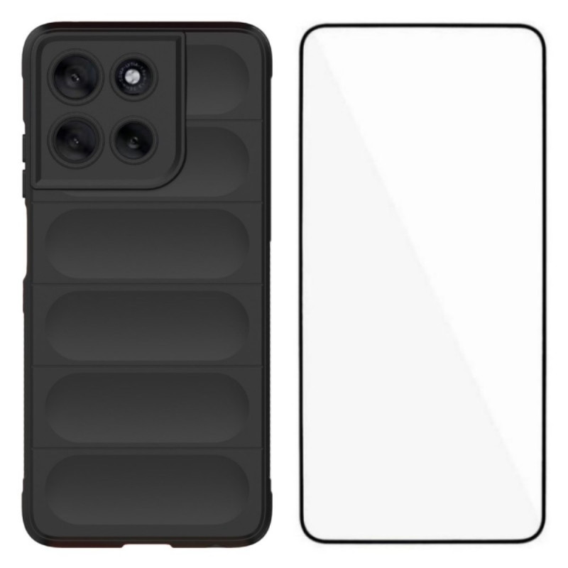 Coque Moto G56 5G Antidérapante avec Protecteur Écran