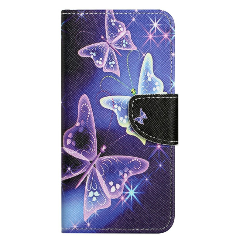 Housse Moto G56 5G PapillonsÉétincelants