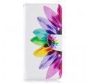 Housse Samsung Galaxy A50 Fleur Aquarelle