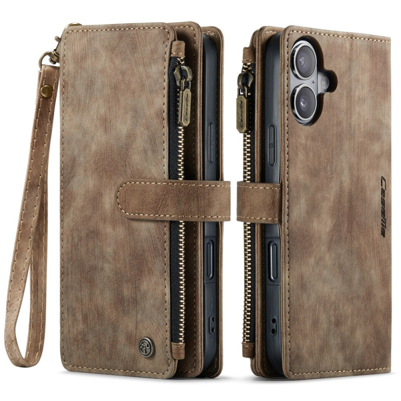 Housse iPhone 17 Portefeuille 10 Porte-Cartes
