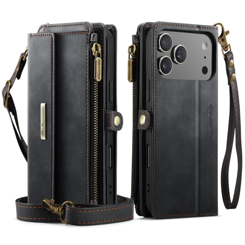Housse iPhone 17 Pro Max Portefeuille CASEME