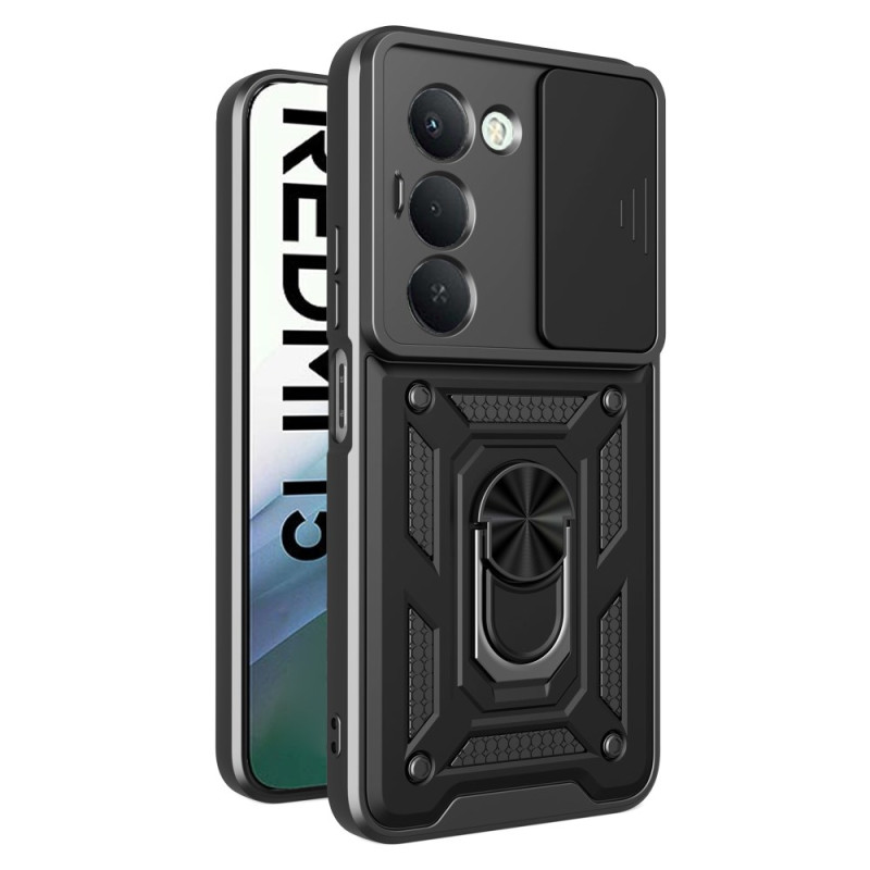 Coque Xiaomi Redmi 15 4G Ultra Résistante avec Protecteur Objectif Coulissant