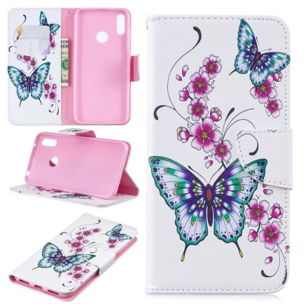 Housse Huawei Y7 2019 Merveilleux Papillons Housse Huawei Y7 2019 Merveilleux Papillons