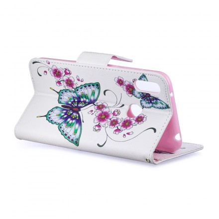 Housse Huawei Y7 2019 Merveilleux Papillons Housse Huawei Y7 2019 Merveilleux Papillons