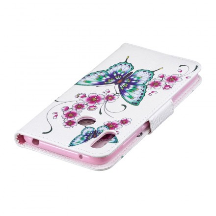 Housse Huawei Y7 2019 Merveilleux Papillons Housse Huawei Y7 2019 Merveilleux Papillons