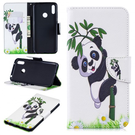 Housse Huawei Y7 2019 Panda Sur Le Bambou Housse Huawei Y7 2019 Panda Sur Le Bambou