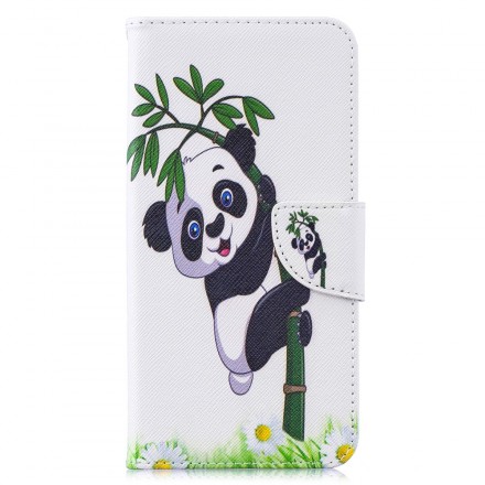 Housse Huawei Y7 2019 Panda Sur Le Bambou Housse Huawei Y7 2019 Panda Sur Le Bambou