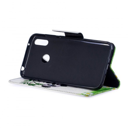 Housse Huawei Y7 2019 Panda Sur Le Bambou Housse Huawei Y7 2019 Panda Sur Le Bambou