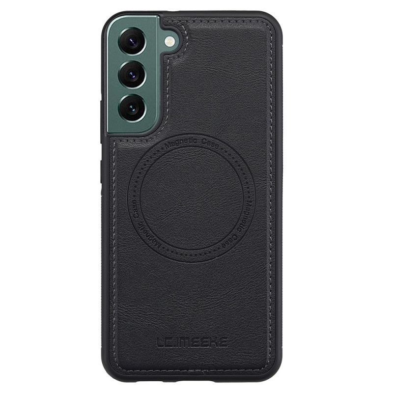 Coque Samsung Galaxy S22 5G Magnétique Effet Cuir LC.IMEEKE