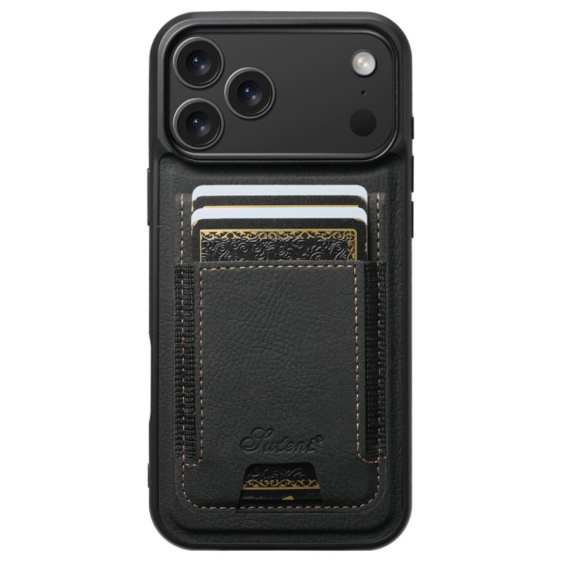 Coque iPhone 17 Pro MagSafe 2-en-1 Porte-Cartes Détachable