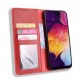 Flip Cover Samsung Galaxy A50 Effet Cuir Vintage Stylisé Flip Cover Samsung Galaxy A50 Effet Cuir Vintage Stylisé