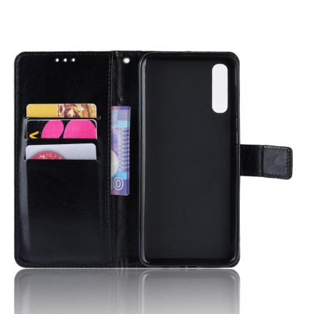 Housse Samsung Galaxy A50 Simili Cuir Carrée Housse Samsung Galaxy A50 Simili Cuir Carrée