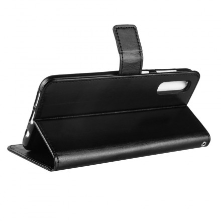 Housse Samsung Galaxy A50 Simili Cuir Carrée Housse Samsung Galaxy A50 Simili Cuir Carrée