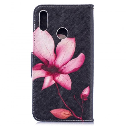 Housse Huawei Y7 2019 Fleur Rose Housse Huawei Y7 2019 Fleur Rose