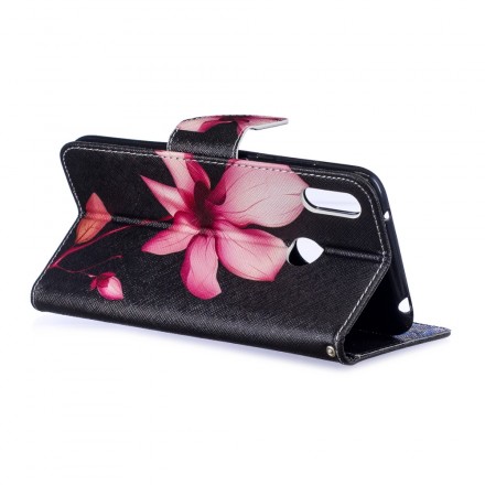 Housse Huawei Y7 2019 Fleur Rose Housse Huawei Y7 2019 Fleur Rose
