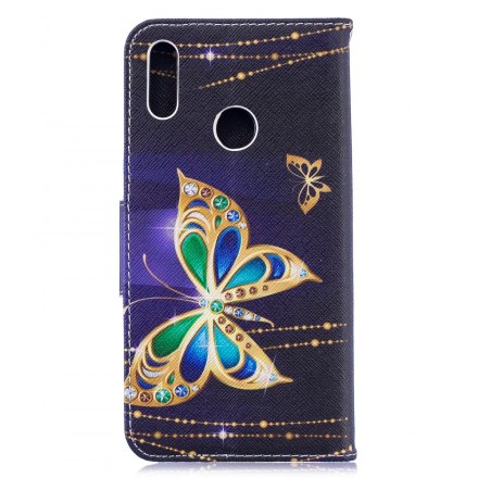 Housse Huawei Y7 2019 Papillon Magique Housse Huawei Y7 2019 Papillon Magique