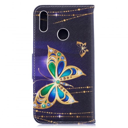 Housse Huawei Y7 2019 Papillon Magique