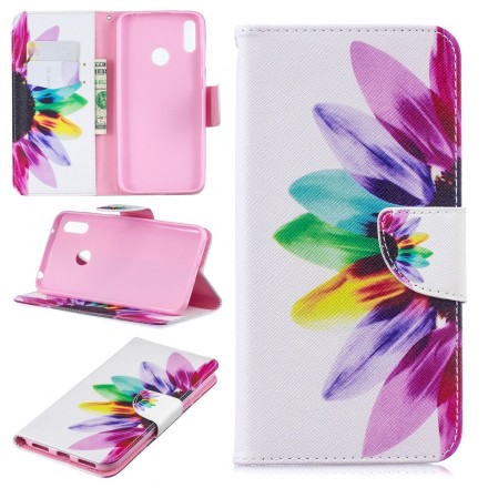 Housse Huawei Y7 2019 Fleur Aquarelle Housse Huawei Y7 2019 Fleur Aquarelle