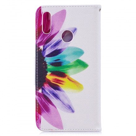 Housse Huawei Y7 2019 Fleur Aquarelle Housse Huawei Y7 2019 Fleur Aquarelle