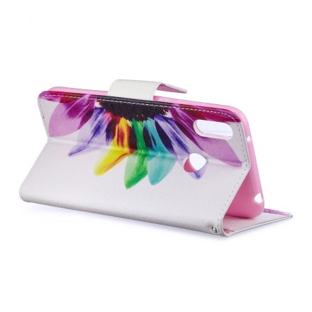 Housse Huawei Y7 2019 Fleur Aquarelle Housse Huawei Y7 2019 Fleur Aquarelle