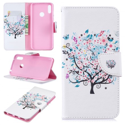 Housse Huawei Y7 2019 Flowered Tree