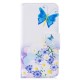 Housse Huawei Y7 2019 Papillons et Fleurs Peints