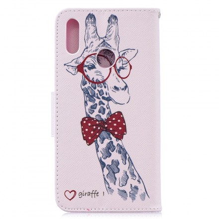 Housse Huawei Y7 2019 Girafe Intello Housse Huawei Y7 2019 Girafe Intello