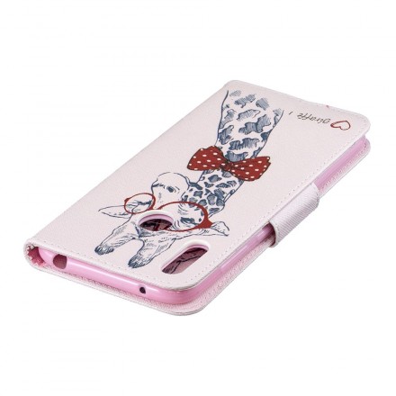 Housse Huawei Y7 2019 Girafe Intello Housse Huawei Y7 2019 Girafe Intello