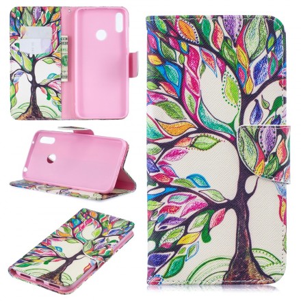 Housse Huawei Y7 2019 Arbre Coloré Housse Huawei Y7 2019 Arbre Coloré