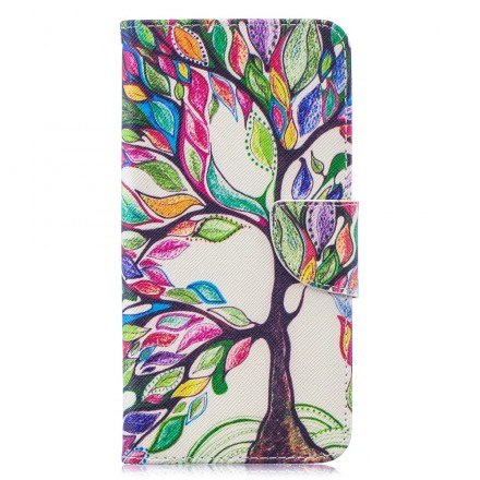Housse Huawei Y7 2019 Arbre Coloré Housse Huawei Y7 2019 Arbre Coloré