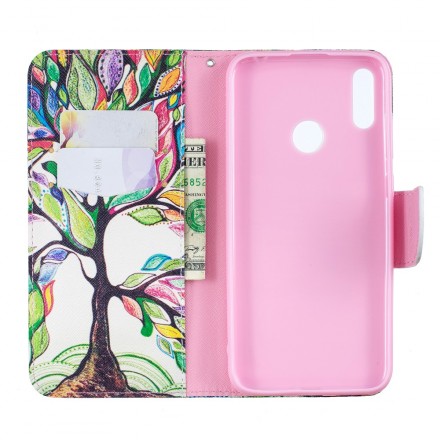 Housse Huawei Y7 2019 Arbre Coloré Housse Huawei Y7 2019 Arbre Coloré