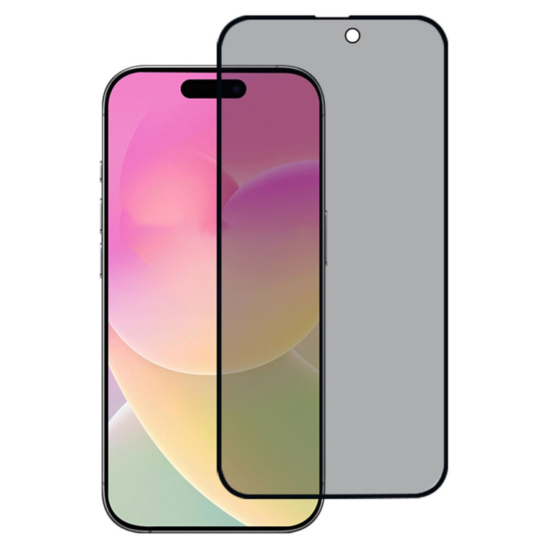 Protection en Verre Trempé Anti-Espion pour Écran iPhone 17
