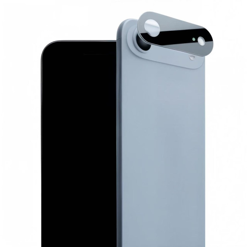Lentille de Protection en Verre Trempé pour iPhone Air (noire)