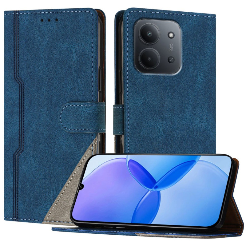 Housse Xiaomi Redmi 15C 4G / 5G Effet Daim Bicolore