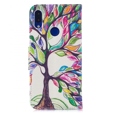 Housse Xiaomi Redmi Note 7 Arbre Coloré