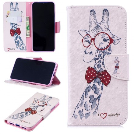 Housse Xiaomi Redmi Note 7 Girafe Intello