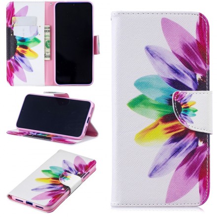 Housse Xiaomi Redmi Note 7 Fleur Aquarelle Housse Xiaomi Redmi Note 7 Fleur Aquarelle