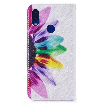 Housse Xiaomi Redmi Note 7 Fleur Aquarelle