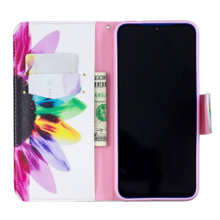 Housse Xiaomi Redmi Note 7 Fleur Aquarelle Housse Xiaomi Redmi Note 7 Fleur Aquarelle