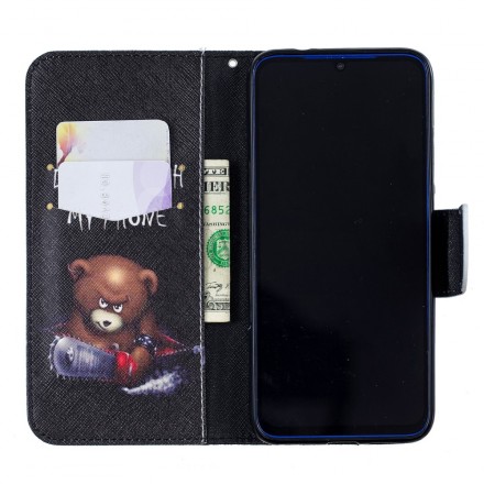 Housse Xiaomi Redmi Note 7 Ours Dangereux Housse Xiaomi Redmi Note 7 Ours Dangereux