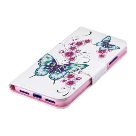 Housse Xiaomi Redmi Note 7 Merveilleux Papillons