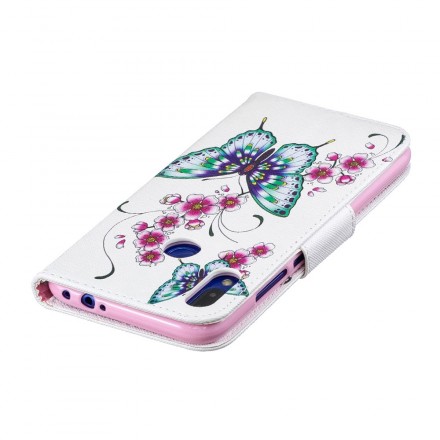 Housse Xiaomi Redmi Note 7 Merveilleux Papillons