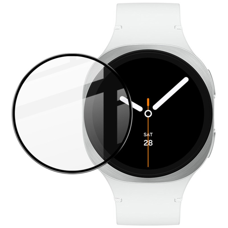 Protection en Verre Trempé pour Écran Samsung Galaxy Watch8 40mm (version noire)