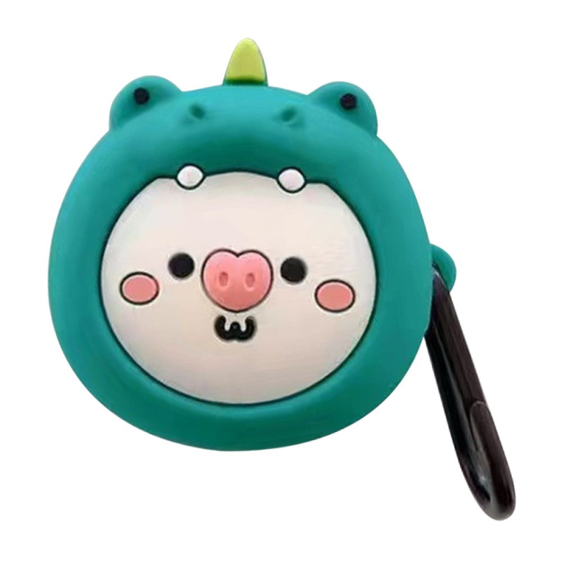 Coque Samsung Galaxy Buds Pro Cochon Rose