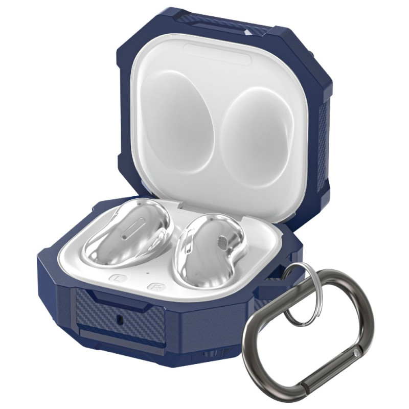 Coque Samsung Galaxy Buds2 / Buds Pro / Buds Live Ultra Résistante avec Mousqueton