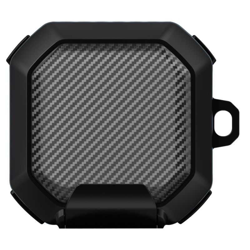 Coque Samsung Galaxy Buds2 Pro / Buds2 / Buds Pro / Buds Live Robuste avec Mousqueton