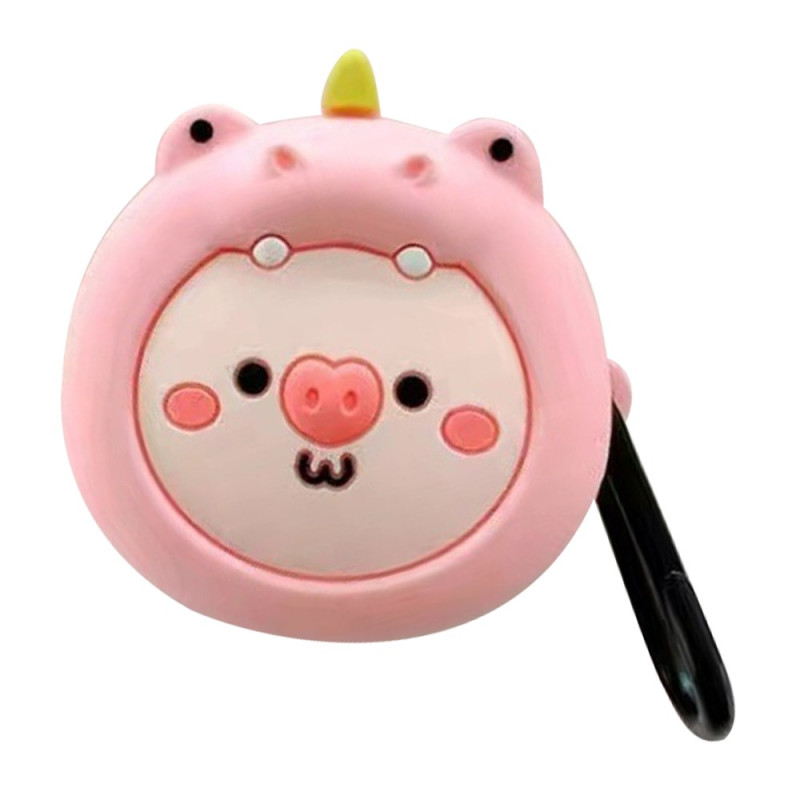 Coque Samsung Galaxy Buds FE Cochon Rose